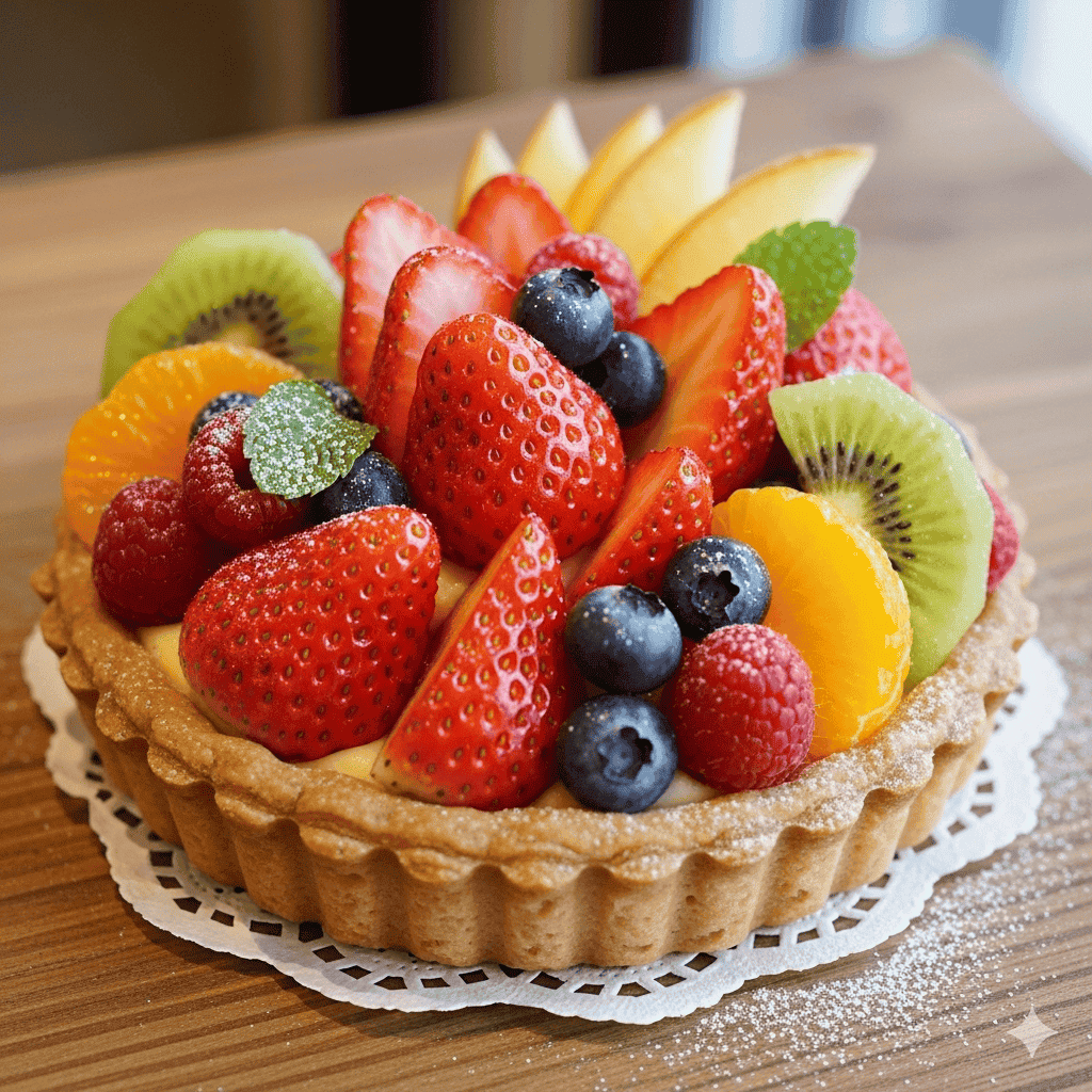Tarta de Frutas Artesanal