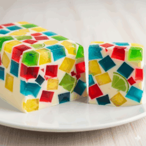 gelatina mosaico artesanal