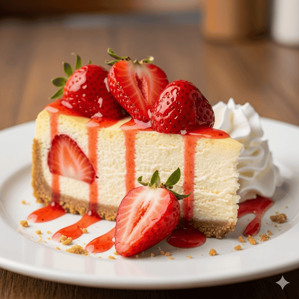 cheesecake de fresa